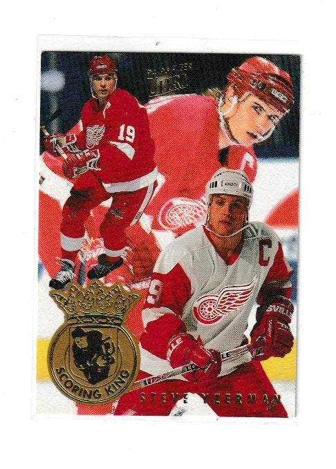 1994-95 Ultra Scoring Kings #7 of 7 Steve Yzerman