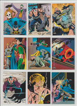 Load image into Gallery viewer, 1994 Batman Saga of The Dark Knight Base Set 100 Cards
