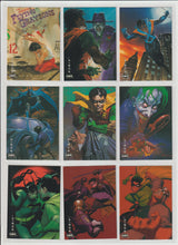 Load image into Gallery viewer, 1994 Batman Saga of The Dark Knight Base Set 100 Cards
