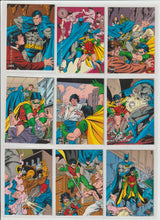 Load image into Gallery viewer, 1994 Batman Saga of The Dark Knight Base Set 100 Cards
