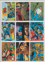 Load image into Gallery viewer, 1994 Batman Saga of The Dark Knight Base Set 100 Cards
