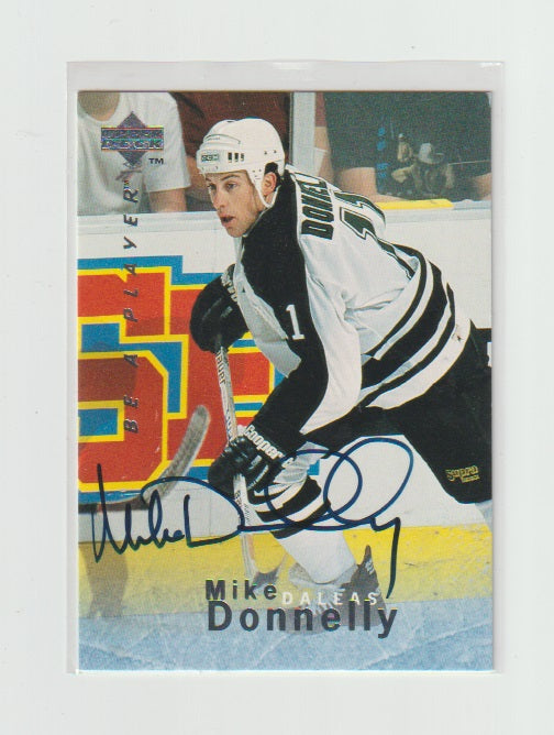 1995-96 Be A Player Signatures #S80 Mike Donnelly