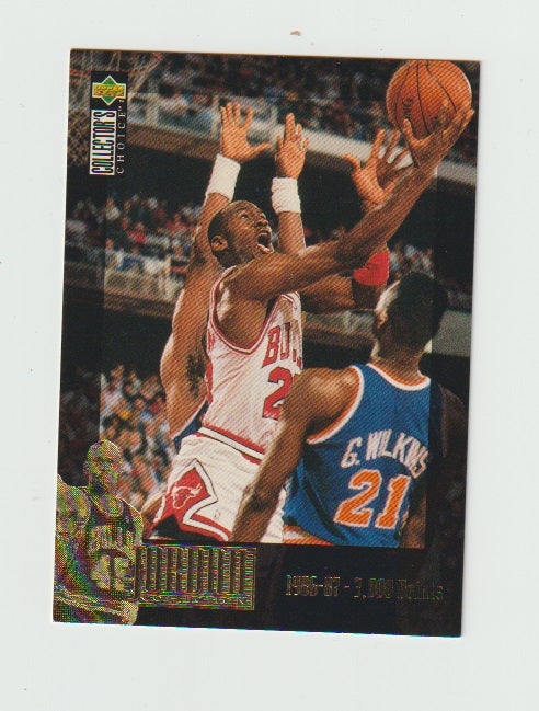 1995-96 Collector's Choice Jordan Collection #JC2 Michael Jordan