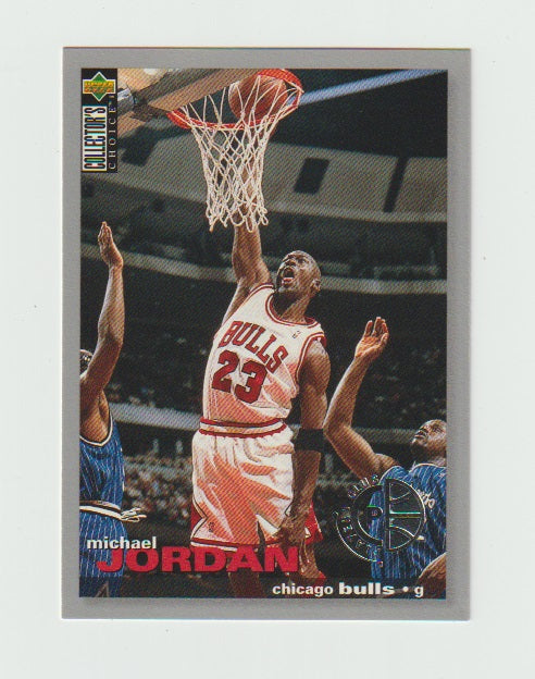 1995-96 Collector's Choice Players Club #45 Michael Jordan