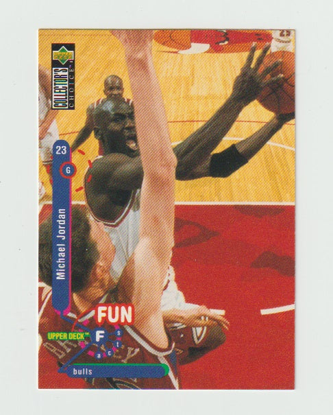 1995-96 Collector's Choice #169 Michael Jordan