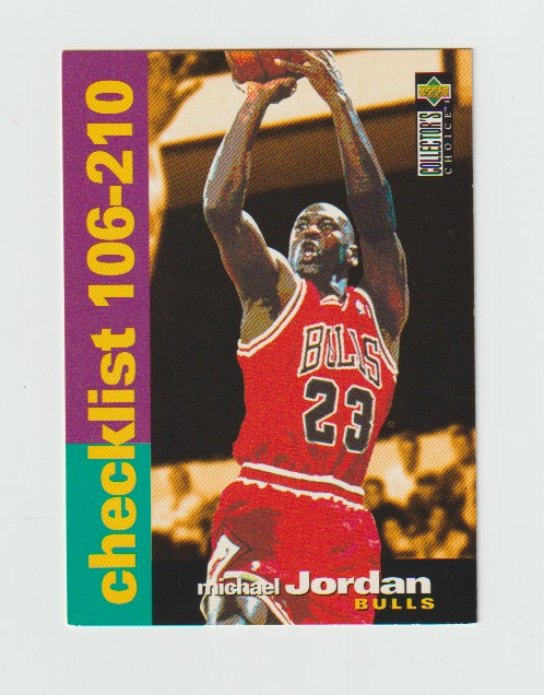 1995-96 Collector's Choice #210 Michael Jordan