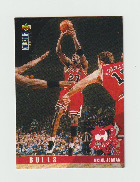 1995-96 Collector's Choice #324 Michael Jordan