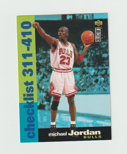 1995-96 Collector's Choice #410 Michael Jordan