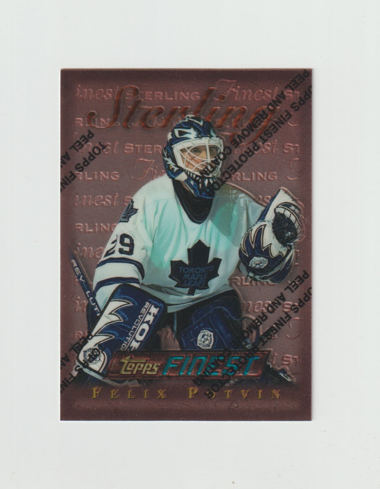 1995-96 Finest Sterling #135 Felix Potvin