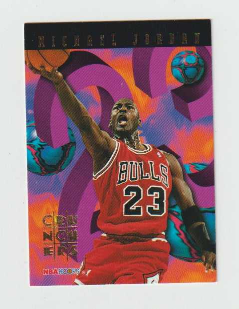 1995-96 Hoops Number Crunchers #1 of 25 Michael Jordan