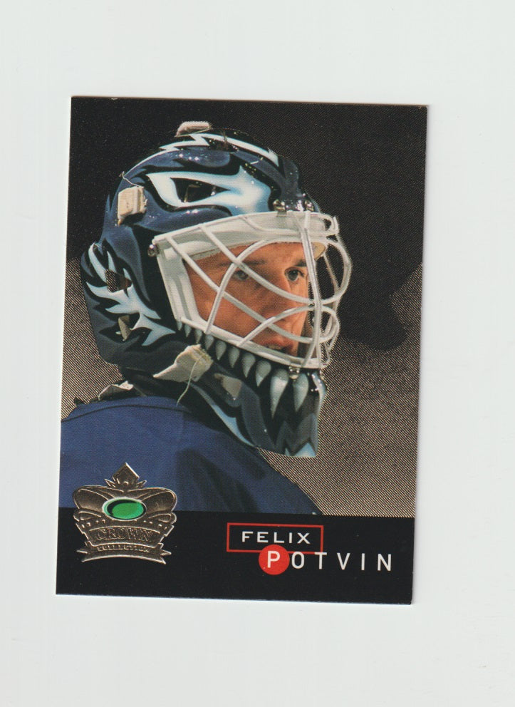 1995-96 Parkhurst International Crown Collection Gold Series 1 #2 of 16 Felix Potvin