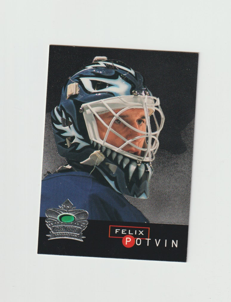 1995-96 Parkhurst International Crown Collection Silver Series 1 #2 of 16 Felix Potvin