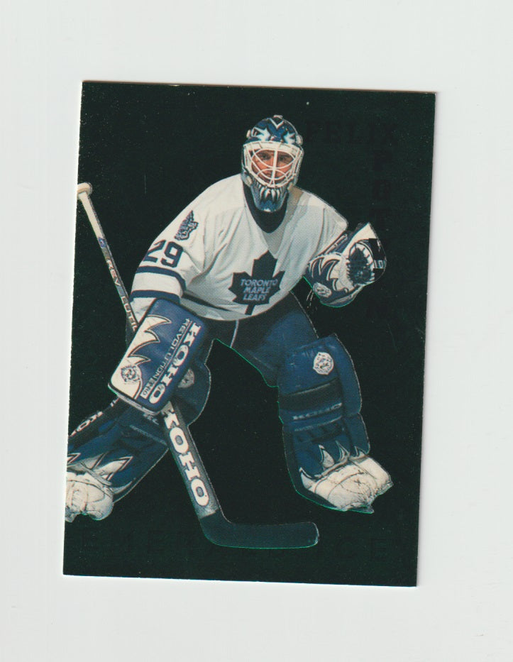 1995-96 Parkhurst International Emerald Ice #204 Felix Potvin