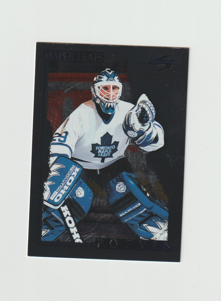 1995-96 Score Black Ice #4 Felix Potvin