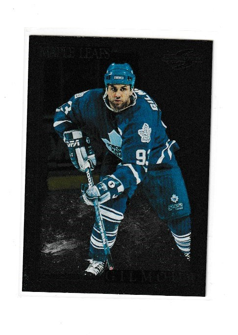 1995-96 Score Black Ice #73 Doug Gilmour
