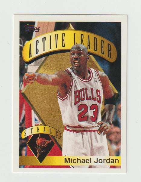 1995-96 Topps #4 Michael Jordan