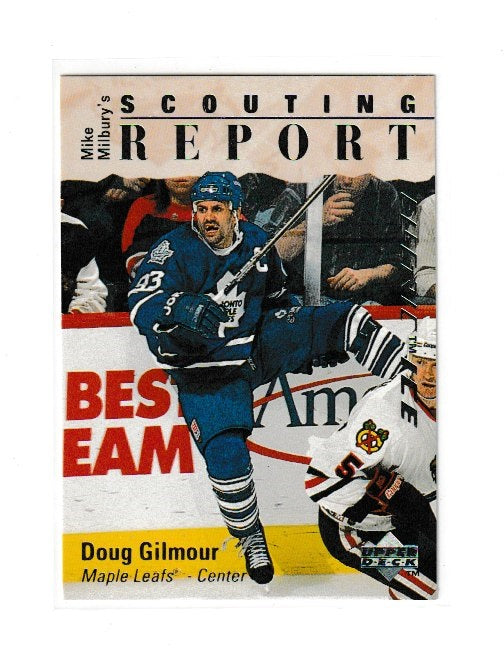 1995-96 Upper Deck Electric Ice #240 Doug Gilmour