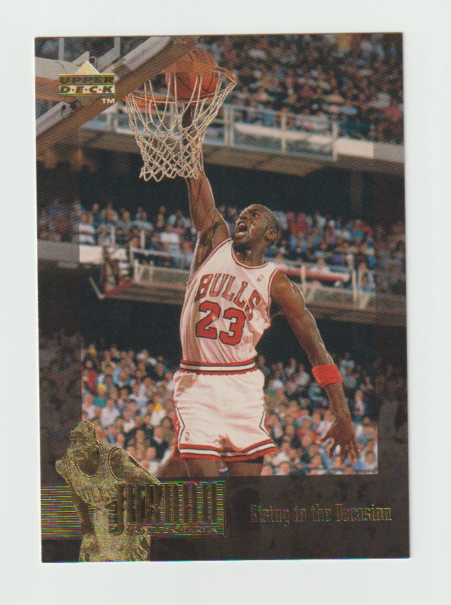 1995-96 Upper Deck Jordan Collection Jumbos #JC7 Michael Jordan