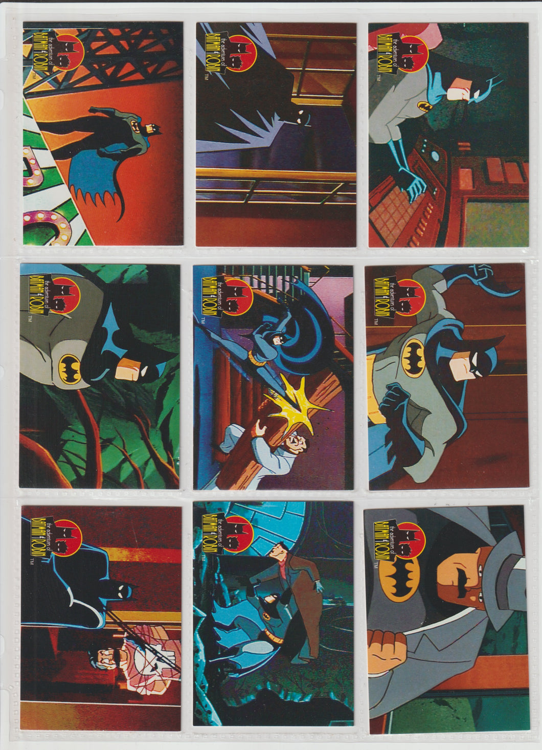 1995- Adventures of Batman & Robin Base Set 90 Cards