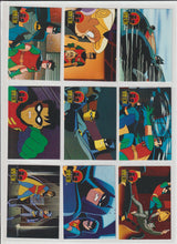 Load image into Gallery viewer, 1995- Adventures of Batman &amp; Robin Base Set 90 Cards
