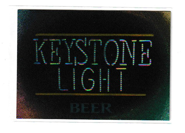 1995 Coors Bright Lights #7 of 12 Keystone Light