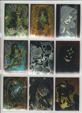 Load image into Gallery viewer, 1995 Evil Ernie Glow in the Dark Base Set 100 Cards
