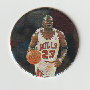 1995 Michael Jordan Milk Caps Slammers #S28 Michael Jordan