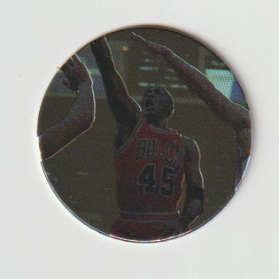 1995 Michael Jordan Milk Caps Slammers #S48 Michael Jordan