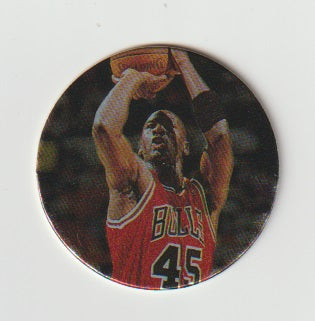 1995 Michael Jordan Milk Caps Slammers #S53 Michael Jordan