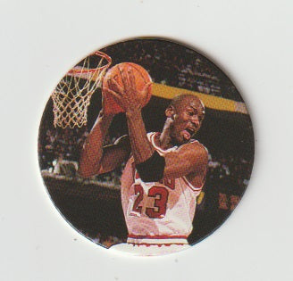 1995 Michael Jordan Milk Caps #18 Michael Jordan