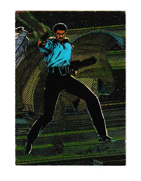 1995 Star Wars Galaxy Series 3 #13 Lando Calrissian Etched Foil