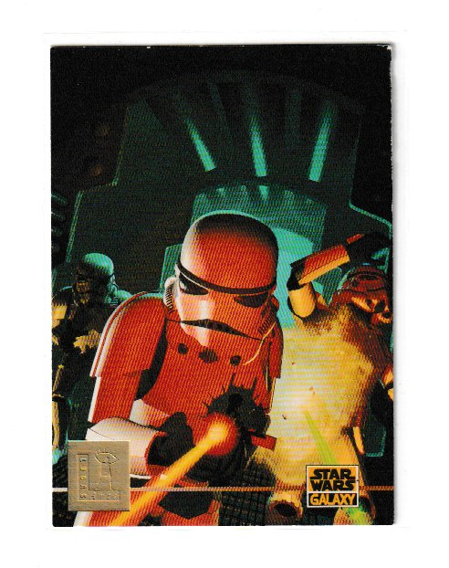 1995 Star Wars Galaxy Series 3 #L1 Dark Forces Display Art