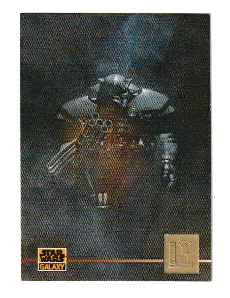 1995 Star Wars Galaxy Series 3 #L2 Dark Forces Ad Art