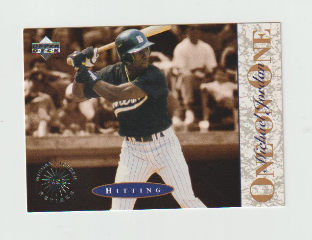 1995 Upper Deck Minors Michael Jordan One On One #3 Michael Jordan