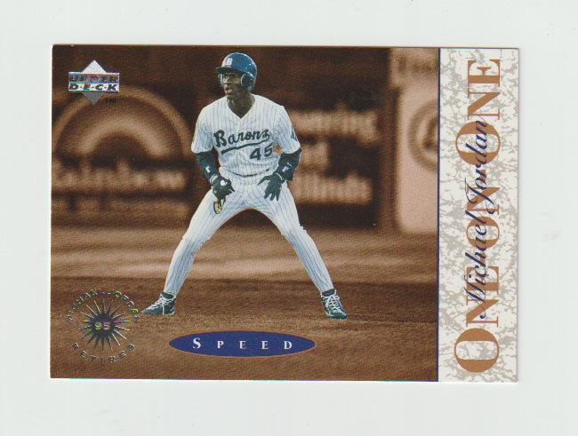 1995 Upper Deck Minors Michael Jordan One On One #4 Michael Jordan