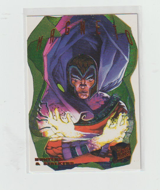 1995 X-Men Ultra Hunters & Stalkers Rainbow #8 of 9 Magneto