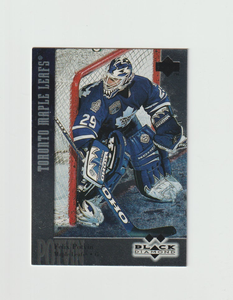1996-97 Black Diamond Double Diamond #129 Felix Potvin