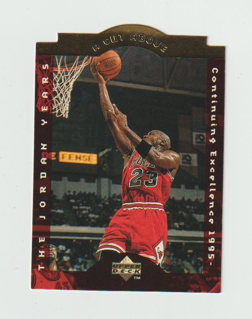 1996-97 Collector's Choice A Cut Above #CA10 Michael Jordan