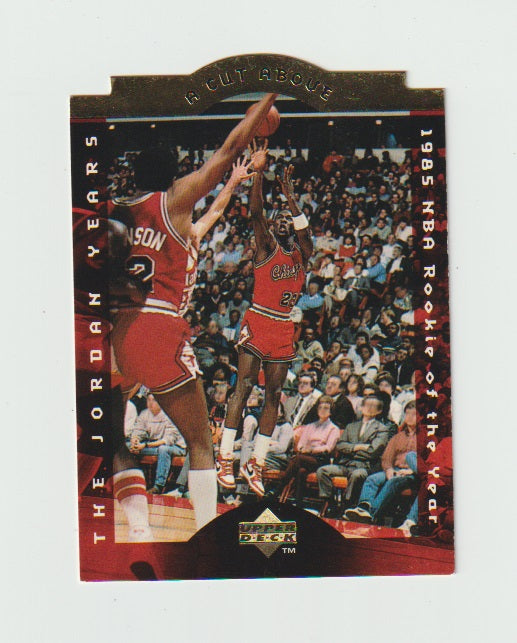 1996-97 Collector's Choice A Cut Above #CA1 Michael Jordan