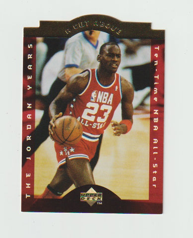 Michael Jordan 1996-97 Collector's Choice Jordan A Cut Above #CA4