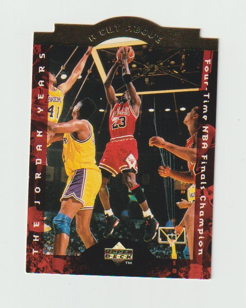 1996-97 Collector's Choice A Cut Above #CA8 Michael Jordan
