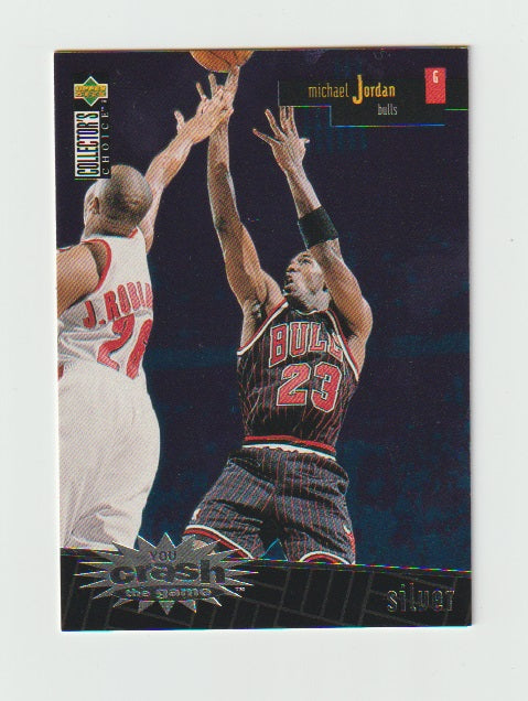 1996-97 Collector's Choice Crash The Game Scoring Redemption #R30 Michael Jordan