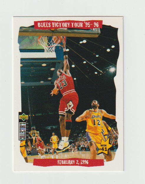 1996-97 Collector's Choice #25 Michael Jordan