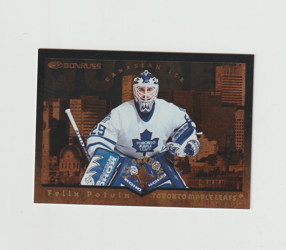 1996-97 Donruss Ice Les Gardiens #3 Felix Potvin