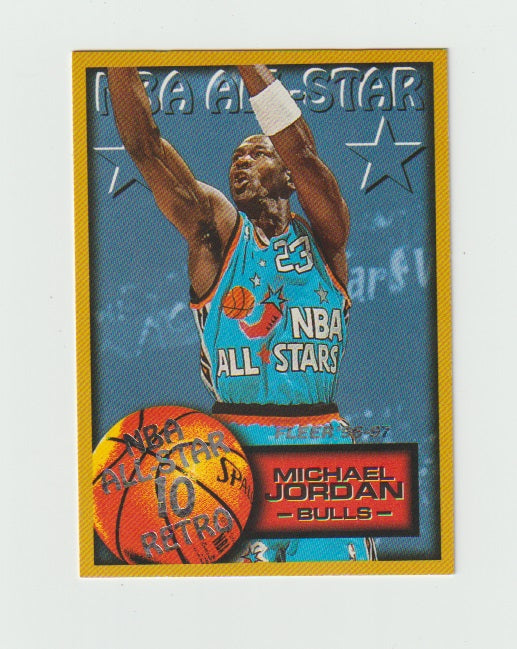 1996-97 Fleer NBA All Star Retro #282 Michael Jordan