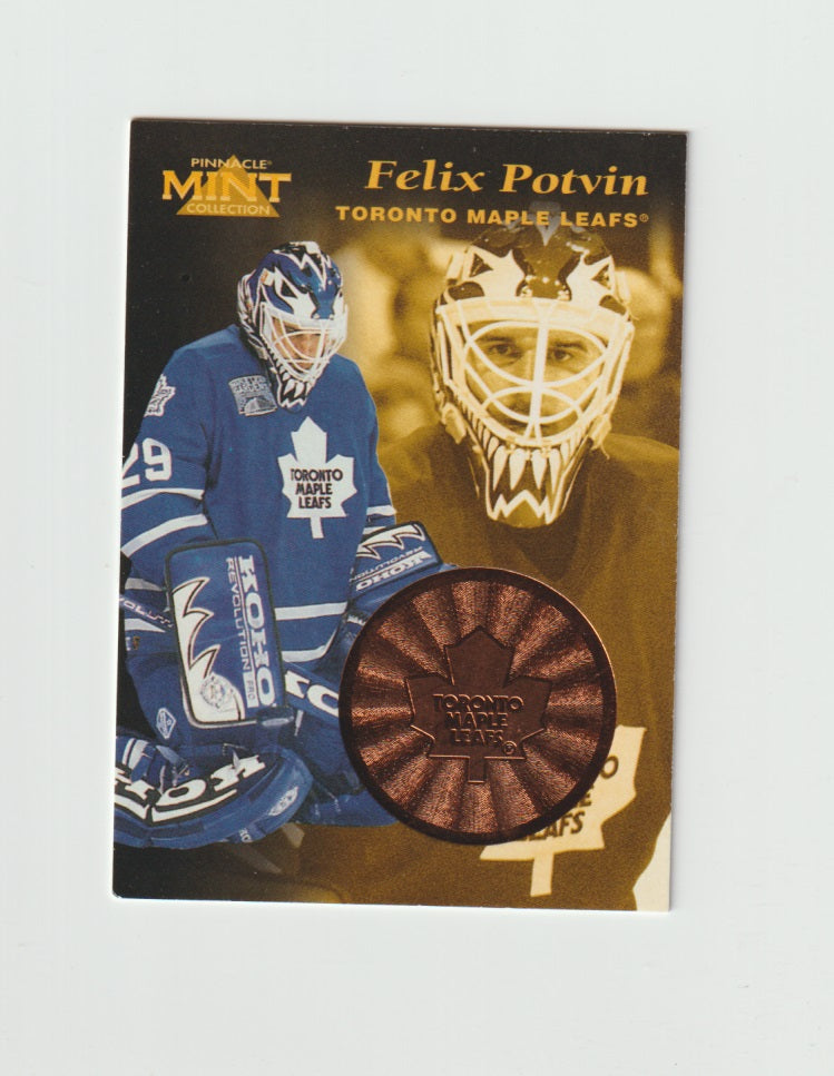 1996-97 Pinnacle Mint Bronze #24 Felix Potvin