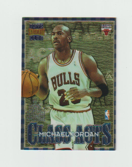 1996-97 Stadium Club Class Acts #CA1 Michael Jordan