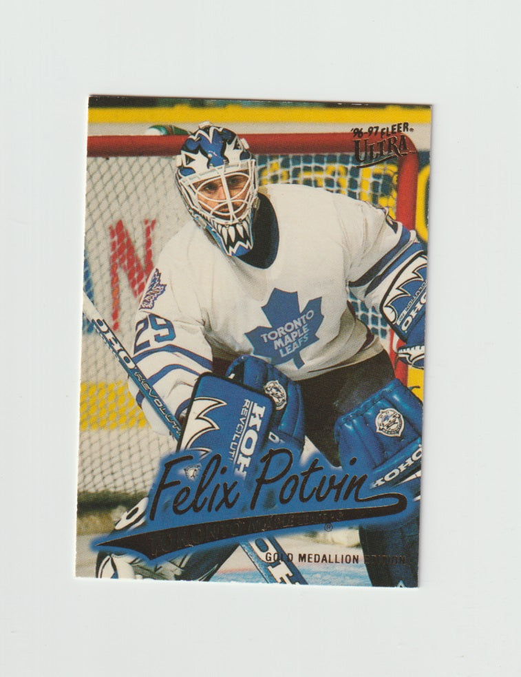 1996-97 Ultra Gold Medallion #G-165 Felix Potvin