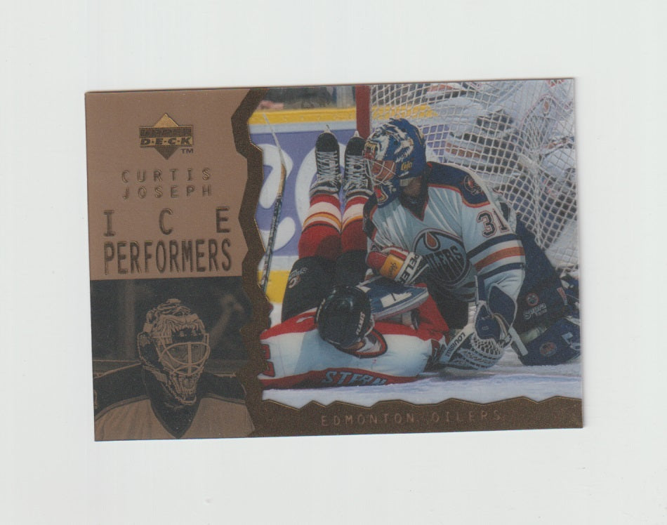 1996-97 Upper Deck Ice Acetate Parallel #21 Curtis Joseph