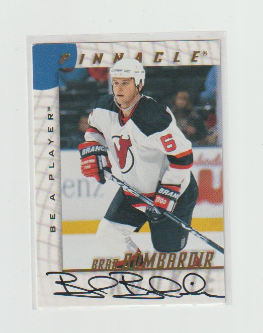 1997-98 Be A Player Autographs #214 Brad Bombardir